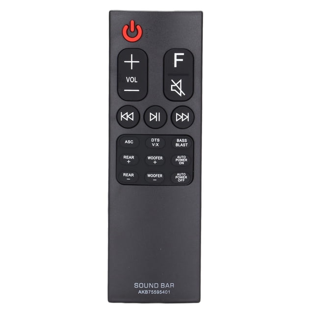 Folany Control Remoto de Barra de Sonido de Repuesto, Buen Control Remoto de Repuesto para Barra de Sonido SK5Y SK5R Amonsee No