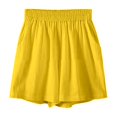 thumbnail image 4 of Kelon Women's Casual Pants, Women Casual Summer Shorts Elastic High Waisted Short Pants with Pockets Casual Loose Pant Summer Outfits, L, 4 of 4