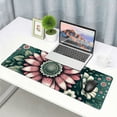 thumbnail image 6 of nygtbtfer  Upgraded Mouse Pad Gaming Mouse Pads Non-Slip Rubber Base Mousepad Rectangular Mouse Mat for Desktop Computer Laptop Gaming Office &amp; Home Retro Flowers 31.5x11.8 in, 6 of 6