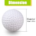 thumbnail image 2 of Pelotas de práctica de golf KOFULL de plástico hueco, 50 unidades, blancas, 2 of 7