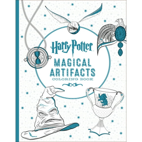 Pre-Owned Harry Potter Artifacts Coloring Book (Paperback) 1338030027 9781338030020