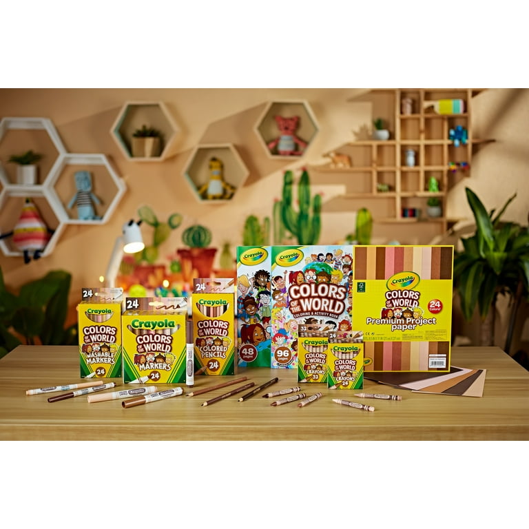 Crayola 24-Count Colors of The World Markers $6.47 (Reg. $9.39