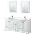 thumbnail image 3 of Wyndham Collection WCS202072DWGGTUNSM24 Deborah 72" Free Standing Double Basin Vanity Set, 3 of 6