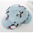 thumbnail image 3 of Boys Penguins One-Piece Swimsuit With Hat 2 Pcs Set (4/4-5 Years), 3 of 3