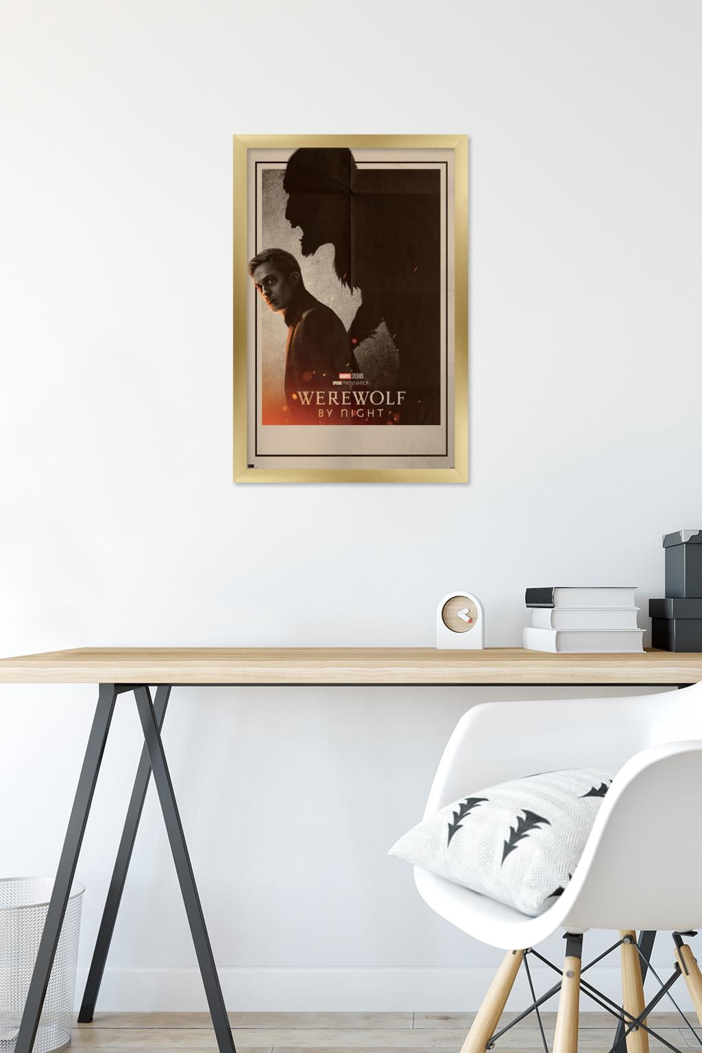 Marvel Werewolf By Night - One Sheet Wall Poster, 14.725" x 22.375" Framed