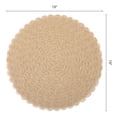 thumbnail image 6 of Unique Bargains 6Pcs Rustic Woven Dining Placemats Beige/Beige 15x15inch, 6 of 6