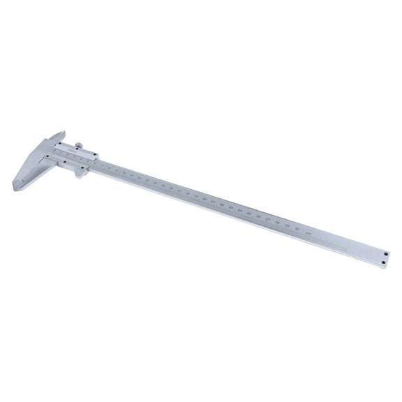 Vernier Caliper Stainless Steel Vernier Caliper Metric Outer Depth Step-300mm,