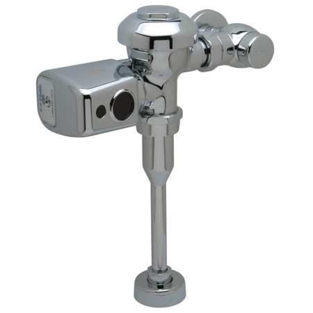 AquaVantage® AV ZER Exposed Sensor Diaphragm Flush Valve with 0.125 gpf and Metal Cover in Chrome