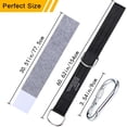 thumbnail image 2 of BUSATIA Tree Swing Hanging Straps Swing Set Accessories Black 1.21 lb, 2 of 6