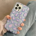 thumbnail image 3 of Compatible with iPhone Case,Clear Leopard Print Cheetah Bumper Protection Soft Shockproof Cover Phone Case (Clear,iPhone 12 Pro Max), 3 of 6