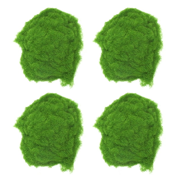 4 Bags of Simulation Moss Decor Realistic Moss Powder Landscape