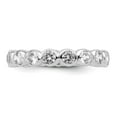 thumbnail image 4 of Sterling Silver CZ Band, 4 of 5
