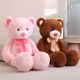 thumbnail image 3 of Oso de peluche peludo de dibujos animados, animales de peluche, almohada suave Huggable, muñecas, cumpleaños, regalos de Navidad para niños, novias1043, 3 of 5