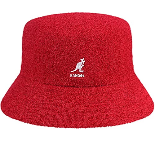 Kangol Bermuda Bucket Hat Scarlet, Large