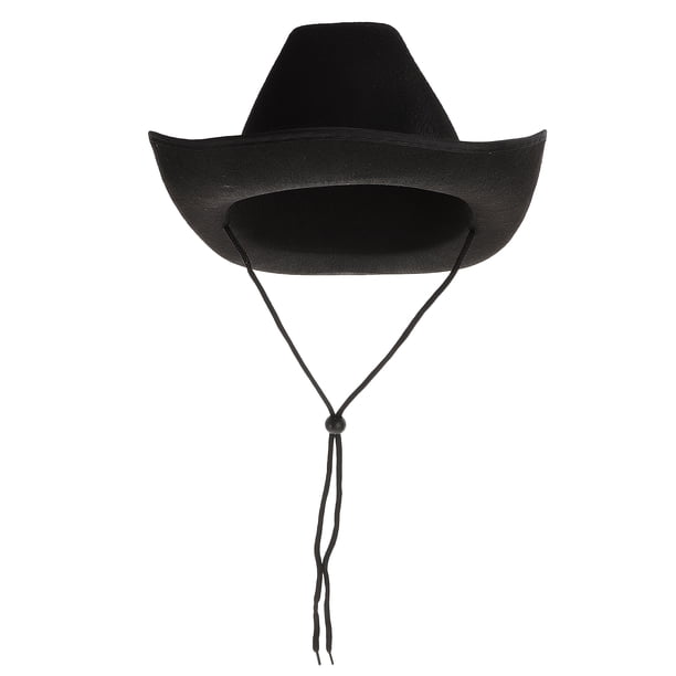 BRIGHTFUFU Sombrero de vaquero occidental vintage sombrero de jazz sombrero de fiesta de vaquero festival festival decoración