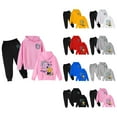 thumbnail image 3 of ibiyuan Boys Sweatsuit Setboys Sweat Suithoodies and Joggers Pants Set Fall Outfits Regular Fit Hoodie Sets 2 Pieces Boys Tracksuit Set Size 18back To School Clothes, 3 of 3