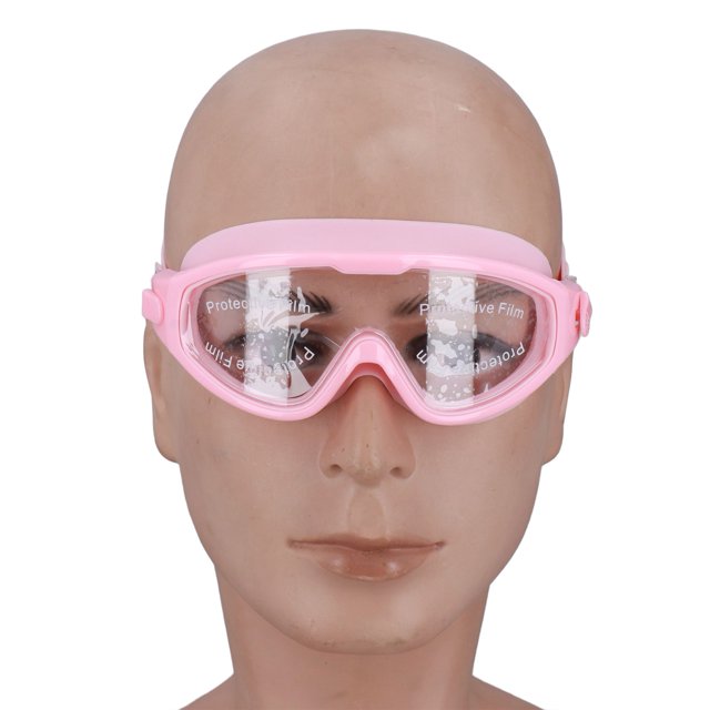 Gafas de natación ANGGREK visión clara con montura grande ergonómicas HD profesionales resistentes a roturas para competición para mujer