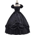 thumbnail image 5 of Gothic Southern Belle Victorian Dress Marie Antoinette Wedding Dress Ball Gown Rococo Masquerade Prom Dress, 5 of 6