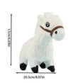 thumbnail image 3 of Animated Plush Horse with Motorized Movement - Realistic Motion & Sound Interactive Animal Figure, Soothing Effects for Calming Display and Home Decor, 3 of 5