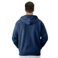 thumbnail image 3 of Jerzees Adult NuBlend Full Zip Hooded Sweatshirt, M, Black, 3 of 6