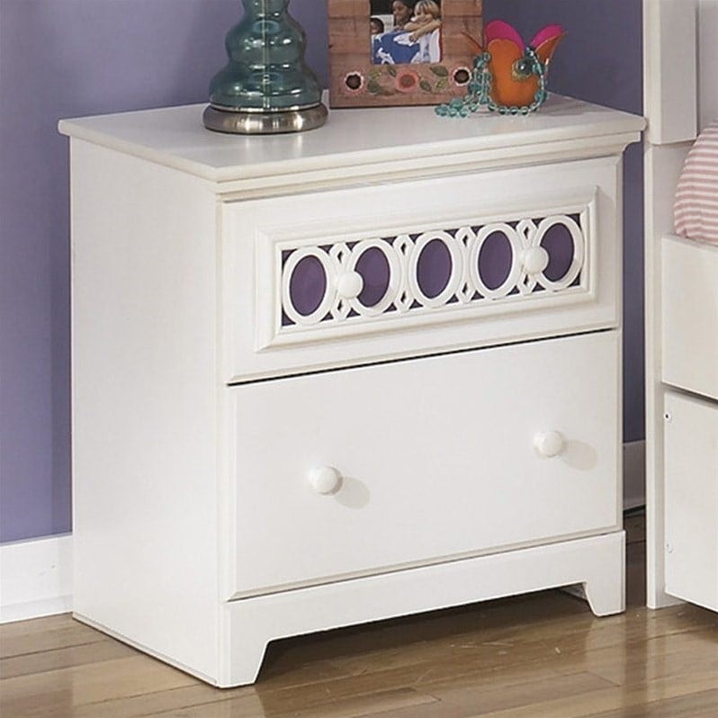 Signature Design by Ashley Furniture Zayley 2Drawer Nightstand in