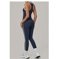 thumbnail image 4 of SKQIT Womens Workout Set Two Piece Racerback Color Block Sports Bra Matching High Waist Leggings Gym Work Pilates Outfits, 4 of 7
