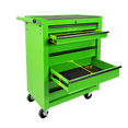 thumbnail image 2 of 7-Drawer Tool Chest Cabinet with Ball Bearing Drawer Slides,20"W Rolling Metal Tool Chest with 7 Drawers,Steel Tool Storage Box Organizer,Green, 2 of 8