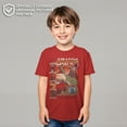 thumbnail image 2 of Boys Jurassic World Retro Cartoon Dinosaurs T Shirt, 2 of 9