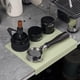 thumbnail image 3 of IKAPE Tapete para compactar café de silicona de grado alimenticio, tapete para compactar café, portafiltro, tapete para compactar, accesorio para espresso para baristas, impermeable, resistente al cal, 3 of 5