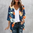 thumbnail image 2 of Cardigans For Women Trendy Casual Print Overcoat Spring Summer Fashion Trendy Cardigan Sweaters, 2 of 6