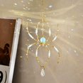 thumbnail image 4 of SMKE Halloween Spider Wind Chime,Acrylic Suncatcher Hanging Ornament,Gothic Home Accent,Sparkling Bead Frame Ornament,Spooky Festive Decor,Bedroom Wall Hanging,Party Scene Decor, 4 of 7