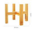 thumbnail image 2 of Wooden Plant Holder Flower , Flower Stand Display Pot Tray for Indoor XL, 2 of 8