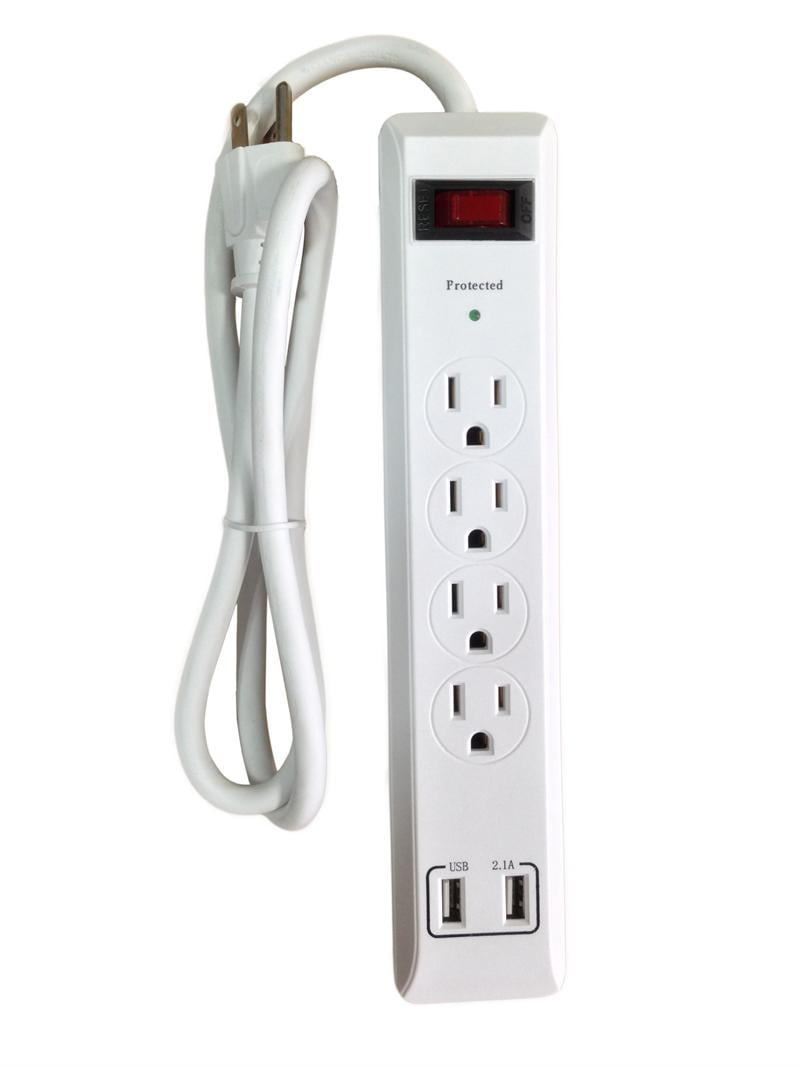 Inland Surge protector AC 125 V 1875 Watt output connectors 4