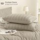 thumbnail image 5 of Funda Nórdica Tamaño Queen - 3PCS Microfibra Boho Striped Tufted Textured Duvet, 5 of 7