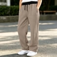 thumbnail image 7 of NAISIBABY Girls Sweatpants, Elastic Waist with Pockets Casual Comfortable Pants Brown Size 15, 7 of 7