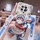 thumbnail image 1 of Funda De Teléfono Para Huawei Mate 50 Pro 50Pro Soporte De Muñeca Doraemon De Dibujos Animados Con Correa De Mano + Cuello Carcasa Mate50, 1 of 3