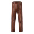 thumbnail image 1 of Vedolay Summer Pants Men Mens Casual Pants Regular Fit Pants Elastic Waist 2023 Trendy Wide Leg Trousers,Brown XXL, 1 of 4