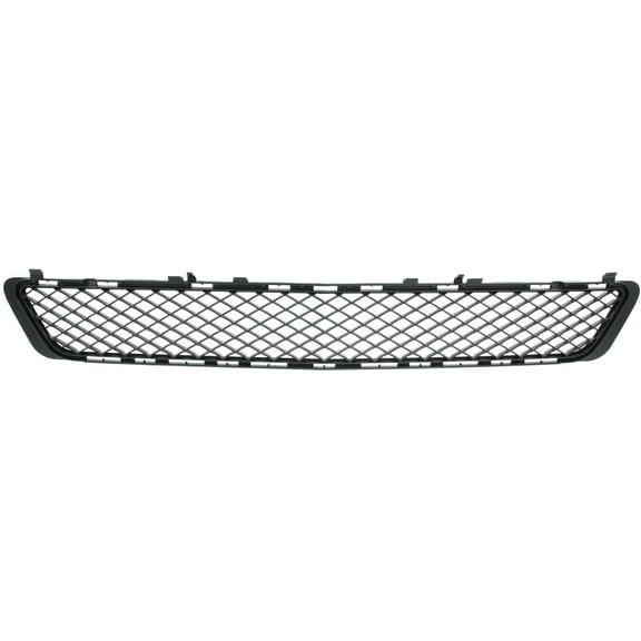Bumper Grille Compatible With 2012-2013 Mercedes Benz E300 2010-2013 E350 Front Textured Black