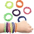 thumbnail image 2 of Pulsera de la amistad WILLBOND 216 colores neón para niños, 2 of 5