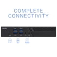 thumbnail image 2 of ASUS PB50 Mini PC, AMD Ryzen 5 3550H Upto 3.7GHz, 8GB RAM, 512GB NVMe SSD + 1TB HDD, HDMI, DisplayPort, Wi-Fi, Bluetooth, Windows 10 Pro, 2 of 7