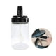 thumbnail image 3 of Juego de 4 tarros de especias de cristal para cocina, tarros de especias con cucharas, 3 of 5