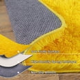 thumbnail image 5 of Janvonne Area Rugs for Living Room，Soft Fluffy Shaggy Bedside Rug,Indoor Floor Carpet for Bedroom Dorms, Nursery Rooms, Home Decor,9x12ft,Bright Yellow, 5 of 8