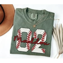 Baseball Number Shirt, Baseball Tee, Personalized Baseball Player Shirt, Baseball Fan Gift, Sports Mom tee, Game Day