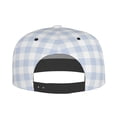thumbnail image 3 of Uemuo Blue Checkboard Pattern Women's Baseball Cap,Straight Brim Hat,Golf Dad Hat,Travel Hat,Sun Protection Cap,Everyday Accessory, 3 of 9