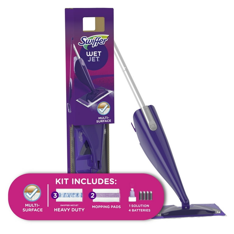 Swiffer WetJet Mop Starter Kit Swiffer WetJet Multi Surface
