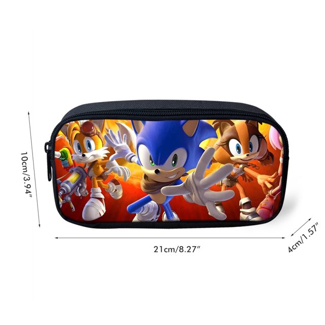 Estuche para lápices para niños, estuche para lápices de anime, estuche para lápices de anime de dibujos animados, estuche para lápices con mayor durabilidad