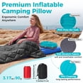 thumbnail image 2 of Almohada inflable impermeable ultraligera para acampar ATEPA, 2 of 8