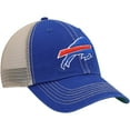 thumbnail image 3 of Men's '47 Royal/Natural Buffalo Bills Team Trawler Trucker Clean Up Snapback Hat, 3 of 4