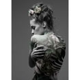 thumbnail image 3 of Design Fabrikken 14x18 Black Modern Framed Museum Art Print Titled - Jungle Fashion 1, 3 of 5