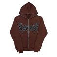 thumbnail image 1 of WILLBEST Sudadera con Capucha para Hombre, Cómoda, Holgada, Informal, con Cremallera y Personalidad Mediana​​, 1 of 2